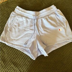 Blue Champion women’s sweatshorts